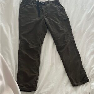 Uniqlo Cargo Jogger Pants in Dark Olive